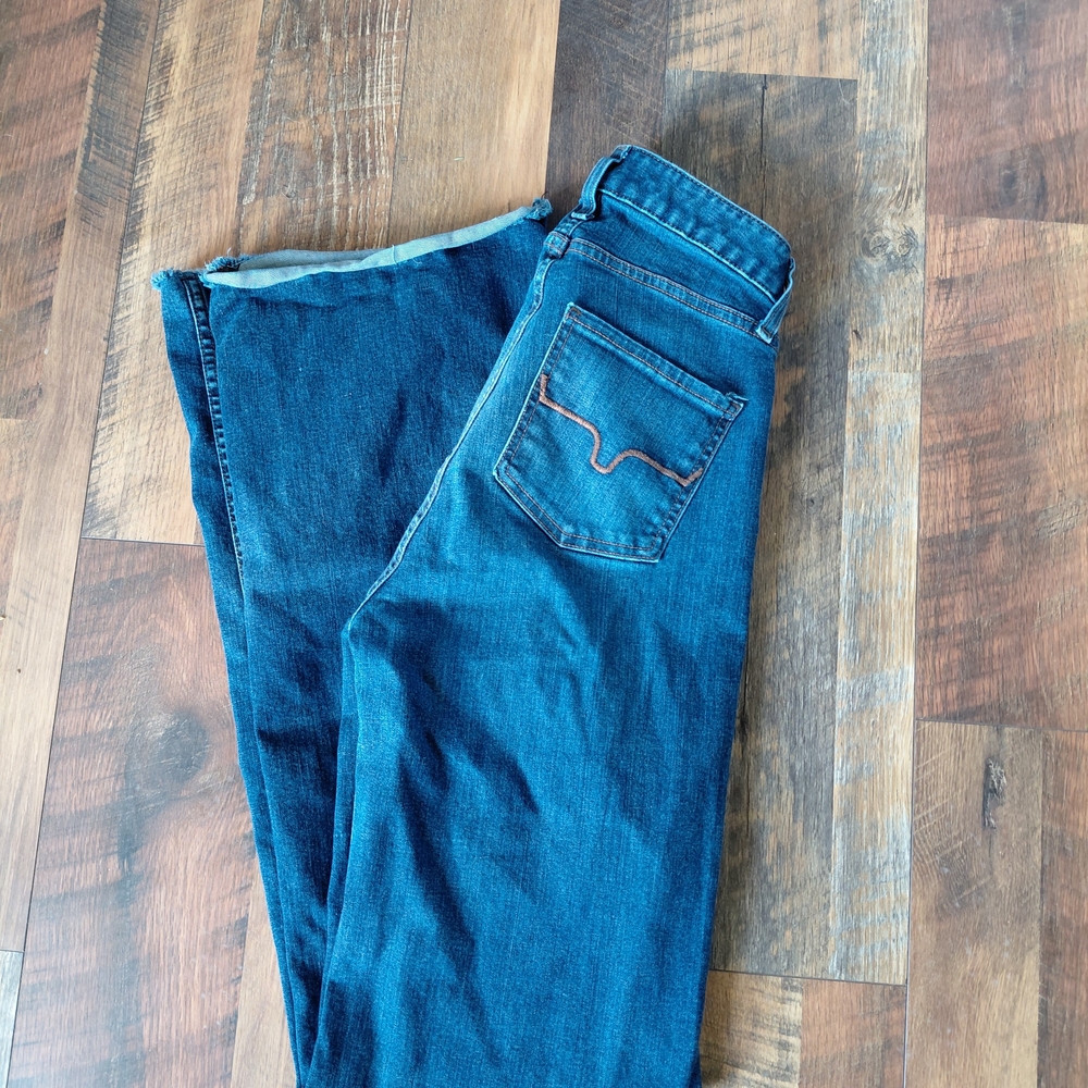 Kimes Ranch High-Rise Women's Dark Blue Denim Jeans